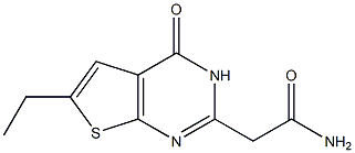 2-(6-ethyl-4-oxo-3,4-dihydrothieno[2,3-d]pyrimidin-2-yl)acetamide