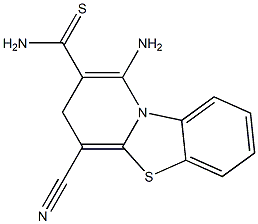 1-amino-4-cyano-3H-pyrido[2,1-b][1,3]benzothiazole-2-carbothioamide
