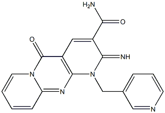 2-imino-5-oxo-1-(3-pyridinylmethyl)-1,5-dihydro-2H-dipyrido[1,2-a:2,3-d]pyrimidine-3-carboxamide