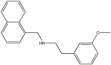 2-(3-methoxyphenyl)-N-(1-naphthylmethyl)ethanamine