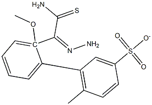  5-[2-(aminocarbothioyl)carbohydrazonoyl]-2-methoxyphenyl 4-methylbenzenesulfonate