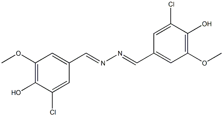  3-chloro-4-hydroxy-5-methoxybenzaldehyde (3-chloro-4-hydroxy-5-methoxybenzylidene)hydrazone