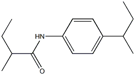  N-(4-sec-butylphenyl)-2-methylbutanamide