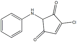 2-anilino-4-chloro-4-cyclopentene-1,3-dione