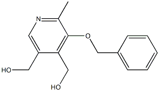 [3-(benzyloxy)-5-(hydroxymethyl)-2-methylpyridin-4-yl]methanol