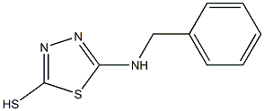 5-(benzylamino)-1,3,4-thiadiazol-2-yl hydrosulfide Structure