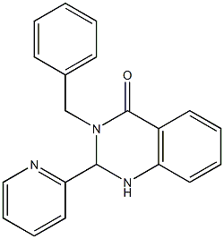 3-benzyl-2-(2-pyridinyl)-2,3-dihydro-4(1H)-quinazolinone|