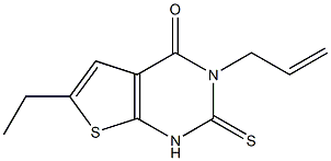  3-allyl-6-ethyl-2-thioxo-2,3-dihydrothieno[2,3-d]pyrimidin-4(1H)-one
