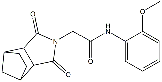  2-(3,5-dioxo-4-azatricyclo[5.2.1.0~2,6~]dec-4-yl)-N-(2-methoxyphenyl)acetamide