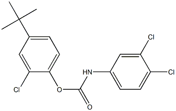  4-tert-butyl-2-chlorophenyl 3,4-dichlorophenylcarbamate