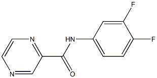 N-(3,4-difluorophenyl)-2-pyrazinecarboxamide