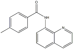 4-methyl-N-(8-quinolinyl)benzamide Struktur
