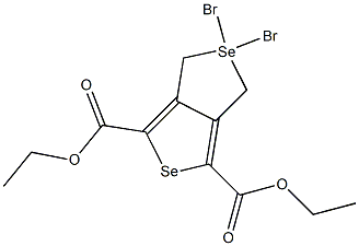 diethyl 2,2-dibromo-2,3-dihydro-1H-2lambda~4~-selenopheno[3,4-c]selenophene-4,6-dicarboxylate