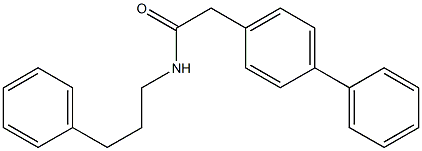 2-[1,1'-biphenyl]-4-yl-N-(3-phenylpropyl)acetamide