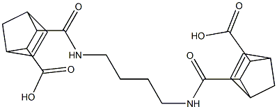 3-{[(4-{[(3-carboxybicyclo[2.2.1]hept-5-en-2-yl)carbonyl]amino}butyl)amino]carbonyl}bicyclo[2.2.1]hept-5-ene-2-carboxylic acid|