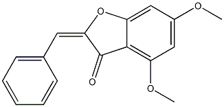  2-benzylidene-4,6-dimethoxy-1-benzofuran-3(2H)-one