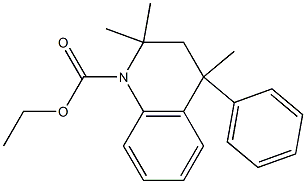 ethyl 2,2,4-trimethyl-4-phenyl-3,4-dihydro-1(2H)-quinolinecarboxylate