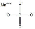 正磷酸锰, , 结构式