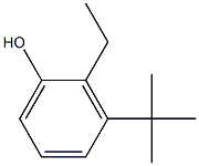 叔丁基羟基乙基苯, , 结构式