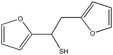 双糠基硫醇, , 结构式