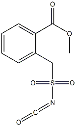 2-Methoxycarbonylphenylmethylsulfonyl isocyanate