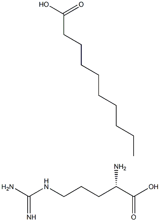 L-Arginine Decanoate Structure