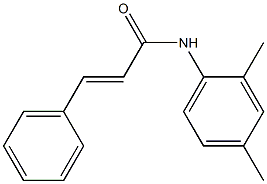 (E)-N-(2,4-dimethylphenyl)-3-phenyl-2-propenamide Structure