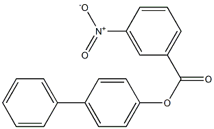 [1,1'-biphenyl]-4-yl 3-nitrobenzoate Structure