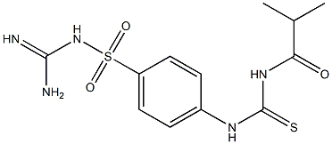 {[amino(imino)methyl]amino}(4-{[(isobutyrylamino)carbothioyl]amino}phenyl)dioxo-lambda~6~-sulfane