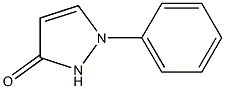 1-phenyl-1,2-dihydro-3H-pyrazol-3-one Struktur
