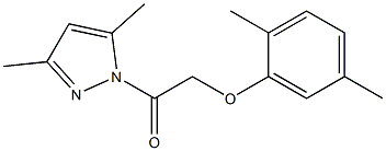 2-(2,5-dimethylphenoxy)-1-(3,5-dimethyl-1H-pyrazol-1-yl)-1-ethanone