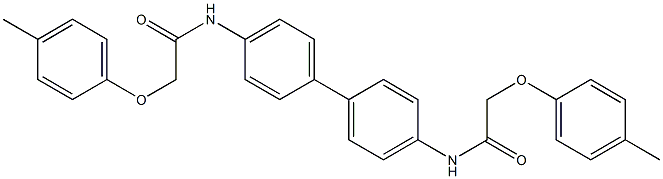 2-(4-methylphenoxy)-N-(4'-{[2-(4-methylphenoxy)acetyl]amino}[1,1'-biphenyl]-4-yl)acetamide