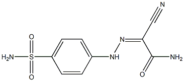 2-{(Z)-2-[4-(aminosulfonyl)phenyl]hydrazono}-2-cyanoacetamide|