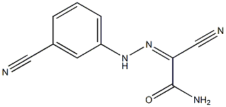  2-cyano-2-[(Z)-2-(3-cyanophenyl)hydrazono]acetamide