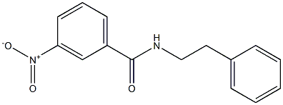 3-nitro-N-phenethylbenzamide 化学構造式