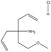  4-(2-methoxyethyl)-1,6-heptadien-4-amine hydrochloride