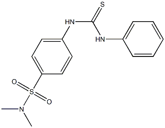 4-[(anilinocarbothioyl)amino]-N,N-dimethylbenzenesulfonamide|