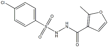 4-chloro-N'-(2-methyl-3-furoyl)benzenesulfonohydrazide