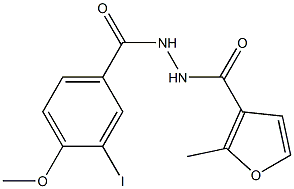 N'-(3-iodo-4-methoxybenzoyl)-2-methyl-3-furohydrazide