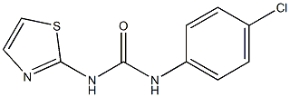 N-(4-chlorophenyl)-N'-(1,3-thiazol-2-yl)urea