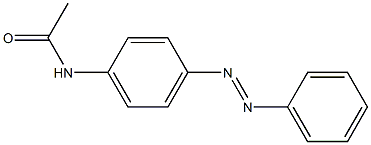 N-{4-[(E)-2-phenyldiazenyl]phenyl}acetamide Struktur