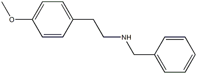 N-benzyl-N-(4-methoxyphenethyl)amine Structure