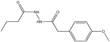 N'-butyryl-2-(4-methoxyphenyl)acetohydrazide