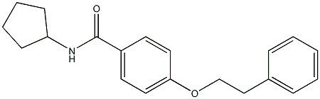 N-cyclopentyl-4-(phenethyloxy)benzamide