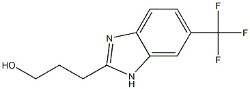 3-(6-(trifluoromethyl)-1H-benzo[d]imidazol-2-yl)propan-1-ol