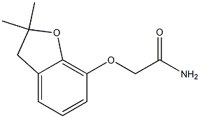 2-[(2,2-dimethyl-2,3-dihydro-1-benzofuran-7-yl)oxy]acetamide Structure