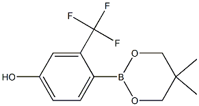 4-(5,5-Dimethyl-1,3,2-dioxaborinan-2-yl)-3-(trifluoromethyl)phenol