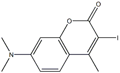 7-(Dimethylamino)-3-iodo-4-methylcoumarin