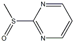 2-(Methylsulfinyl)pyrimidine ,97% Struktur