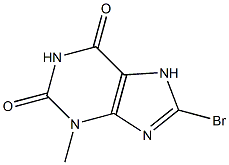  8-溴-3-甲基-3,7-二氢-嘌呤-2,6-二酮